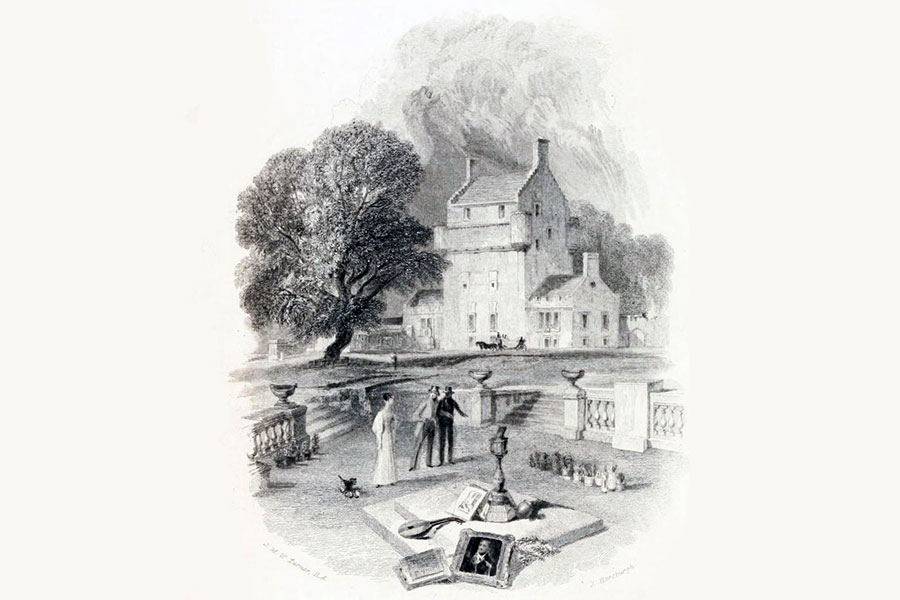 Bemersyde Castle in Mertoun, Berwickshire Stravaiging around Scotland